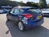 Blue 2016 Ford Focus 1.0T EcoBoost Titanium X Hatchback 5dr Petrol Manual Euro 6 s/s 125 ps in Rustington