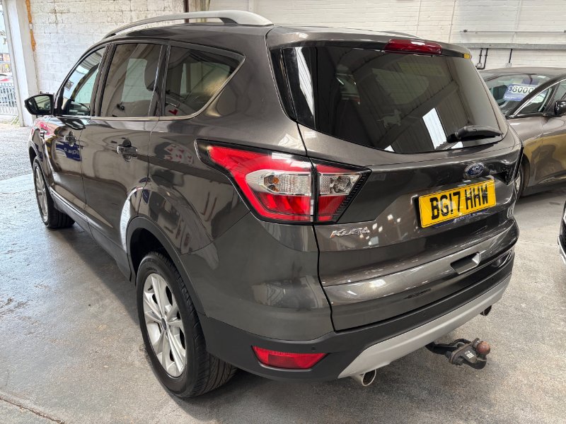 Grey 2017 Ford Kuga 2.0 TDCi Titanium SUV 5dr Diesel Manual Euro 6 s/s 150 ps in Rustington