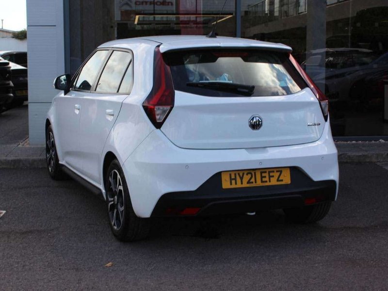 White 2021 MG MG3 1.5 VTi-TECH Exclusive Nav Hatchback 5dr Petrol Manual Euro 6 s/s 106 ps in Rustington