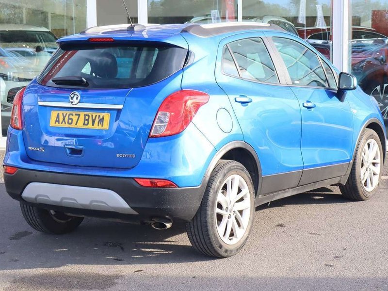 Blue 2018 Vauxhall Mokka X 1.4i Turbo ecoTEC Active SUV 5dr Petrol Manual Euro 6 s/s 140 ps in Rustington