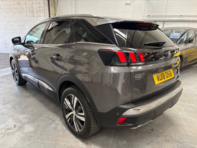 Grey 2018 Peugeot 3008 1.2 PureTech GT Line SUV 5dr Petrol Manual Euro 6 s/s 130 ps in Rustington