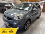 Grey 2015 Nissan Micra 1.2 n-tec Hatchback 5dr Petrol Manual Euro 6 80 ps in Rustington