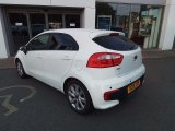 White Kia Rio 1.25 2 Hatchback 5dr Petrol Manual Euro 6 84 bhp