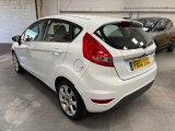 White Ford Fiesta