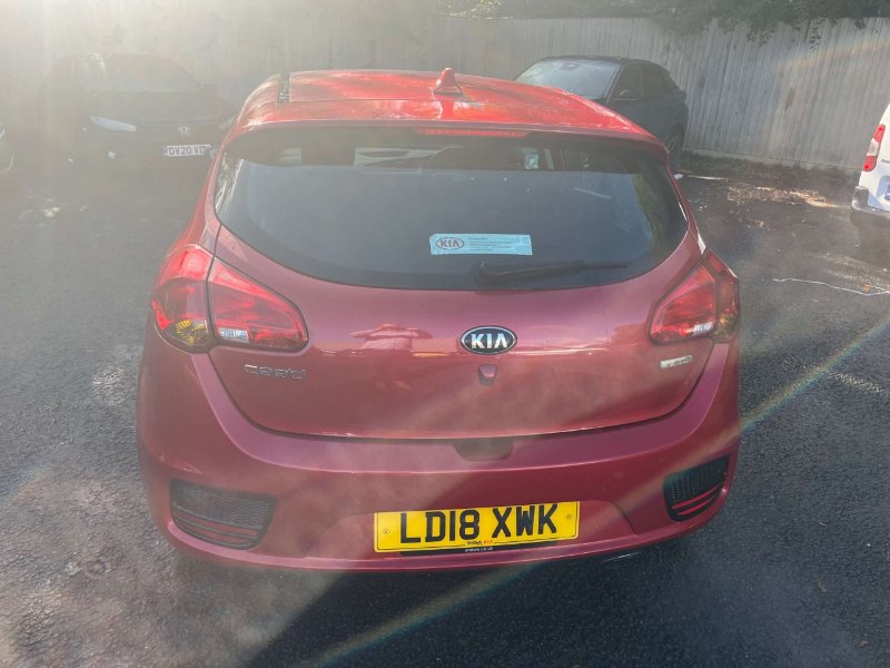 Red 2018 Kia Ceed 1.6 GDi 2 Hatchback 5dr Petrol Manual Euro 6 s/s 133 bhp in Rustington