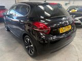 Black Peugeot 208 1.2 PureTech Tech Edition Hatchback 5dr Petrol Manual Euro 6 s/s 82 ps