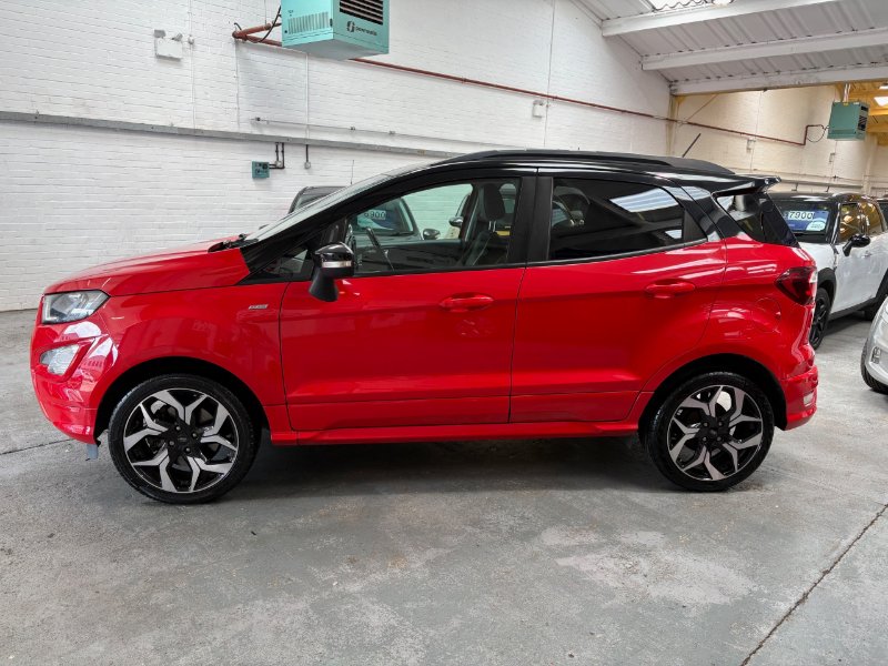 Red 2018 Ford Ecosport 1.0T EcoBoost ST-Line SUV 5dr Petrol Manual Euro 6 s/s 140 ps in Actons Motor Company